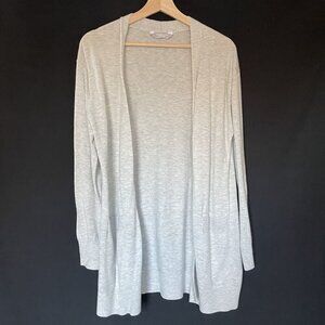 Luxury Cashmere Blend Cardigan Open Front Medium women's casual soft sweater